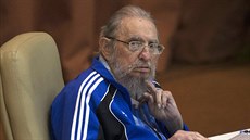 Fidel Castro na snímku z dubna 2016.