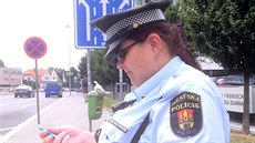 Mía pracuje jako policistka. Je umínná a houevnatá puntíkáka.