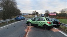 Na okraji umperku nedaleko Bludovského kopce se pátek ráno stala hromadná...