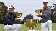 Sören Kjeldsen (vlevo) a Thorbjörn Olesen získali v 58. ročníku Světového... Sören Kjeldsen (vlevo) a Thorbjörn Olesen získali v 58. ročníku Světového...
