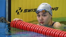 Zlínská plavkyně Lucie Matošková Zlínská plavkyně Lucie Matošková
