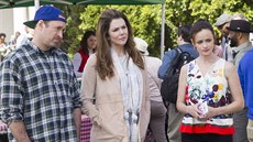 Scott Patterson, Lauren Grahamová a Alexis Bledelová v seriálu Gilmore Girls: A...