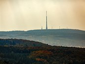 Ještě jednou Hřebeny, jak se nazývá nejsevernější výspa Brd, jež dosahuje až do...