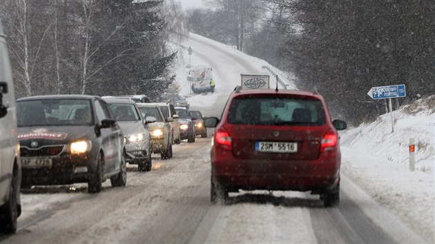 Problmy mli idii hlavn ve sjezdech a v kopcch.