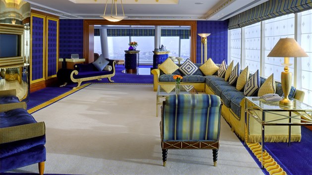 Diplomatic Suite v hotelu Burd al-Arab