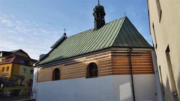 Rekonstruovan kaple sv. Rodiny v Odrch.