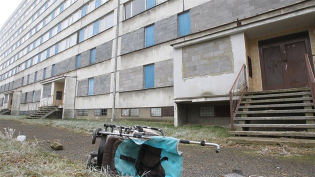 Sdlit Janov - panelov domy uren k demolici