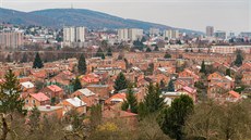 Baovské domky ve Zlín.