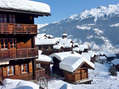 Grimentz, vcarsko