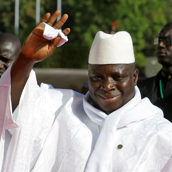 Dlouholetý gambijský vdce Yahya Jammeh.