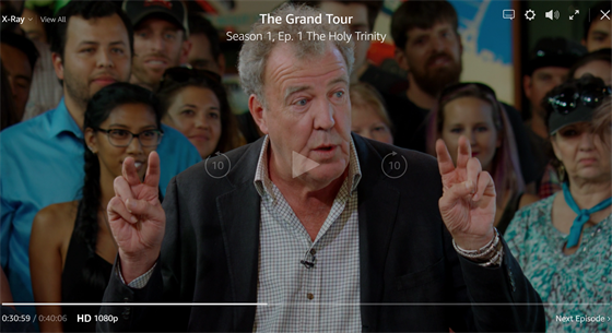 The Grand Tour je k pehrání na Amazon Prime Video legáln i v eské republice....