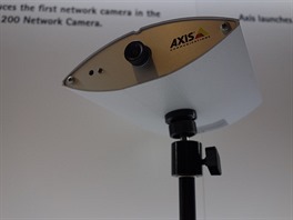 Touto IP kamerou to vechno v roce 1996 u Axisu naplno zaalo. Axis Neteye 2000...