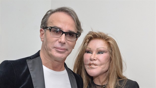 Jocelyn Wildensteinová s partnerem Lloydem Kleinem