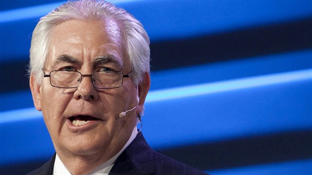 f ropnho gigantu Exxon Mobil a pravdpodobn budouc ministr zahrani USA Rex Tillerson.