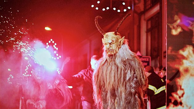 Krampus Show Kaplice 2016.