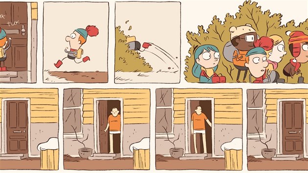 Ukzka z komiksu Hilda se vrac