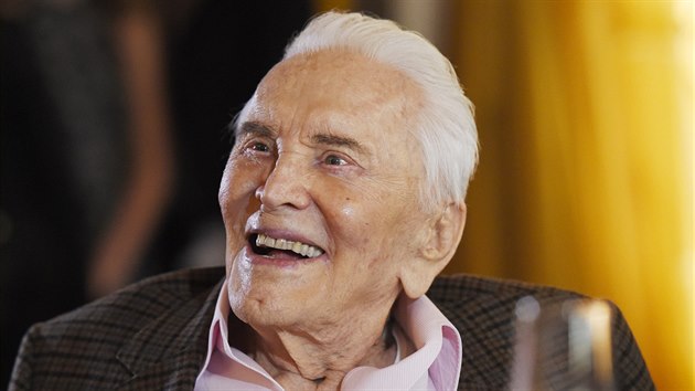 Kirk Douglas na oslav svch 100. narozenin (Beverly Hills, 9. prosince 2016)