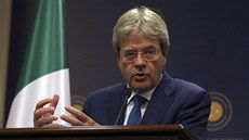 Italský ministr zahraničí Paolo Gentiloni Italský ministr zahraničí Paolo Gentiloni