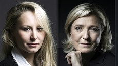 Marion Maréchal-Le Penová, Marine Le Penová a Florian Philippot. Tři hlavní... Marion Maréchal-Le Penová, Marine Le Penová a Florian Philippot. Tři hlavní...