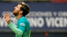 Lionel Messi vstelil v zápase panlské ligy proti Osasun dva góly.