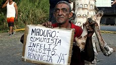Maduro: Komunista, ubohý, prokletý. Odstupte, te, vyzývá mu venezuelského...