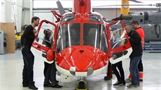 Vrtulník Agusta A109 K2 slovenské spolenosti Air Transport Europe, která zaala od ledna 2017 provozovat leteckou záchrannou slubu z olomouckého heliportu.