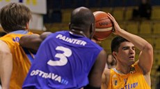 Maksym Kulon z Prostějova během duelu s Ostravou Maksym Kulon z Prostějova během duelu s Ostravou