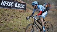 Hlinecký cyklokrosař Daniel Mayer v Uničově vyjel dvanácté místo, svůj top... Hlinecký cyklokrosař Daniel Mayer v Uničově vyjel dvanácté místo, svůj top...