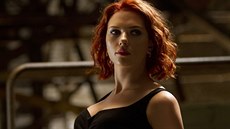 Scarlett Johanssonová ve filmu Avengers (2012)