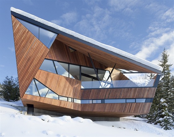 Horská chata stojí v msteku Whistler v kanadské provincii Britská Kolumbie.