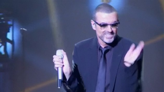 George Michael vystoupil v roce 2011 v Praze.