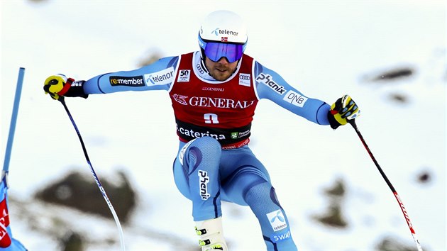 Kjetil Jansrud pi super-G do kombinace v Santa Caterin