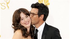 Zooey Deschanelová s manželem (2016) Zooey Deschanelová s manželem (2016)