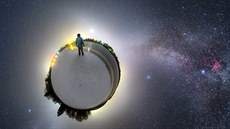 Astronom Petr Horálek vyfotil "planetu s Malým princem" u seské pehrady,...