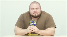Václav Češka musí posilovat v Novém Boru, protože tak těžké činky nikde jinde... Václav Češka musí posilovat v Novém Boru, protože tak těžké činky nikde jinde...