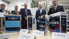 Články HE3DA vystavené na slavnostním zahájení provozu 19. prosince 2016. Jde... Články HE3DA vystavené na slavnostním zahájení provozu 19. prosince 2016. Jde...