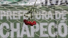 Chapeco se stalo poutním místem, na stadionu Arena Conda se stále vzpomíná na... Chapeco se stalo poutním místem, na stadionu Arena Conda se stále vzpomíná na...