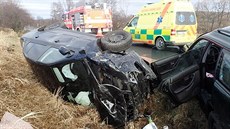 Při nehodě na okraji Krnova se srazilo Subaru Legacy se Škodou Octavia. Při nehodě na okraji Krnova se srazilo Subaru Legacy se Škodou Octavia.