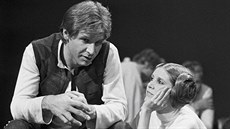Harrison Ford a Carrie Fisherová (Los Angeles, 13. listopadu 1978)