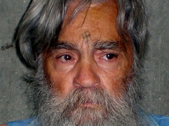 Masový vrah Charles Manson na snímku z roku 2011.