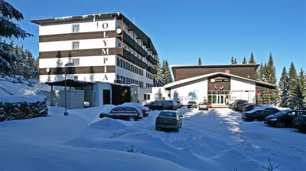 Hotel Olympia na Zadov nabízí 49 dvoulkových pokoj a pt apartmán. V...