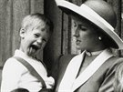 Princezna Diana a její synové princ Williama princ Harry (Londýn, 11. ervna...