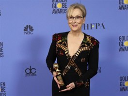 Meryl Streepová (Zlaté Glóby, 8. ledna 2017)