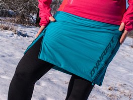 TEST: Zimn sukn Dynafit Mezzalama zateplen pomoc Polartec Alpha