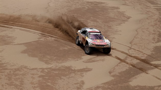 Cyril Despres v pt etap Rallye Dakar.