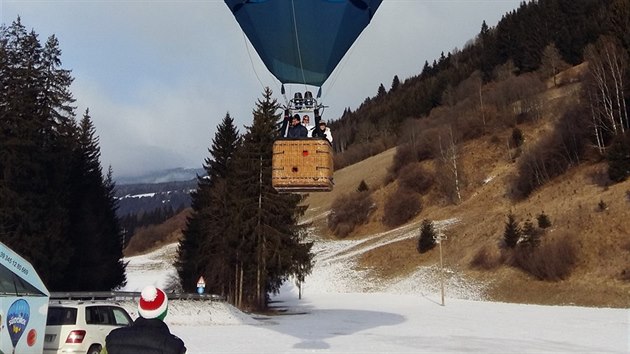 Druh lednov tden se kadoron kon v Toblachu balonov festival a v dol Hochpustertal je vidt balony vude.