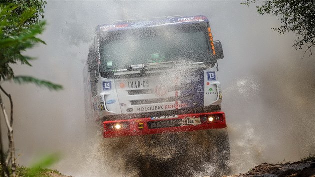 Martin Kolom na Rallye Dakar 2017.