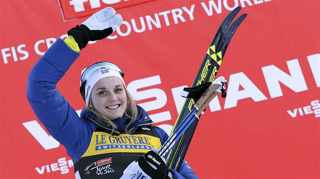 Stina Nilssonov slav triumf v 6. etap Tour de Ski.