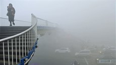 ínu zahalil na zaátku roku smog. (9. ledna 2017)