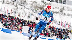 Michal lesingr se pi sprintu v Oberhofu blýskl druhým místem.